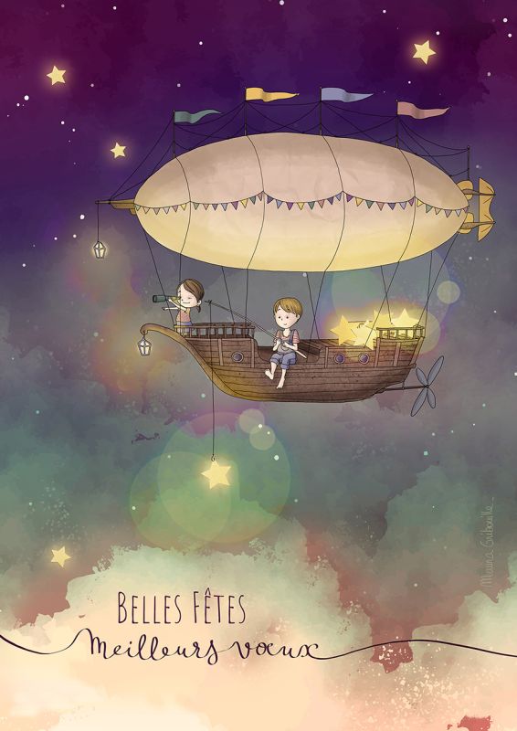 illustration Voyage Étoilé des Fêtes Magiques